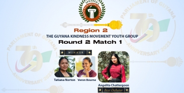 Round 2 match 1 region 2- the guyana kindness movement youth group
